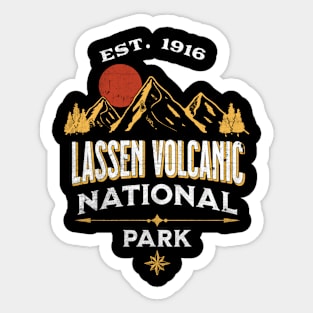 Lassen Volcanic National Park Sticker